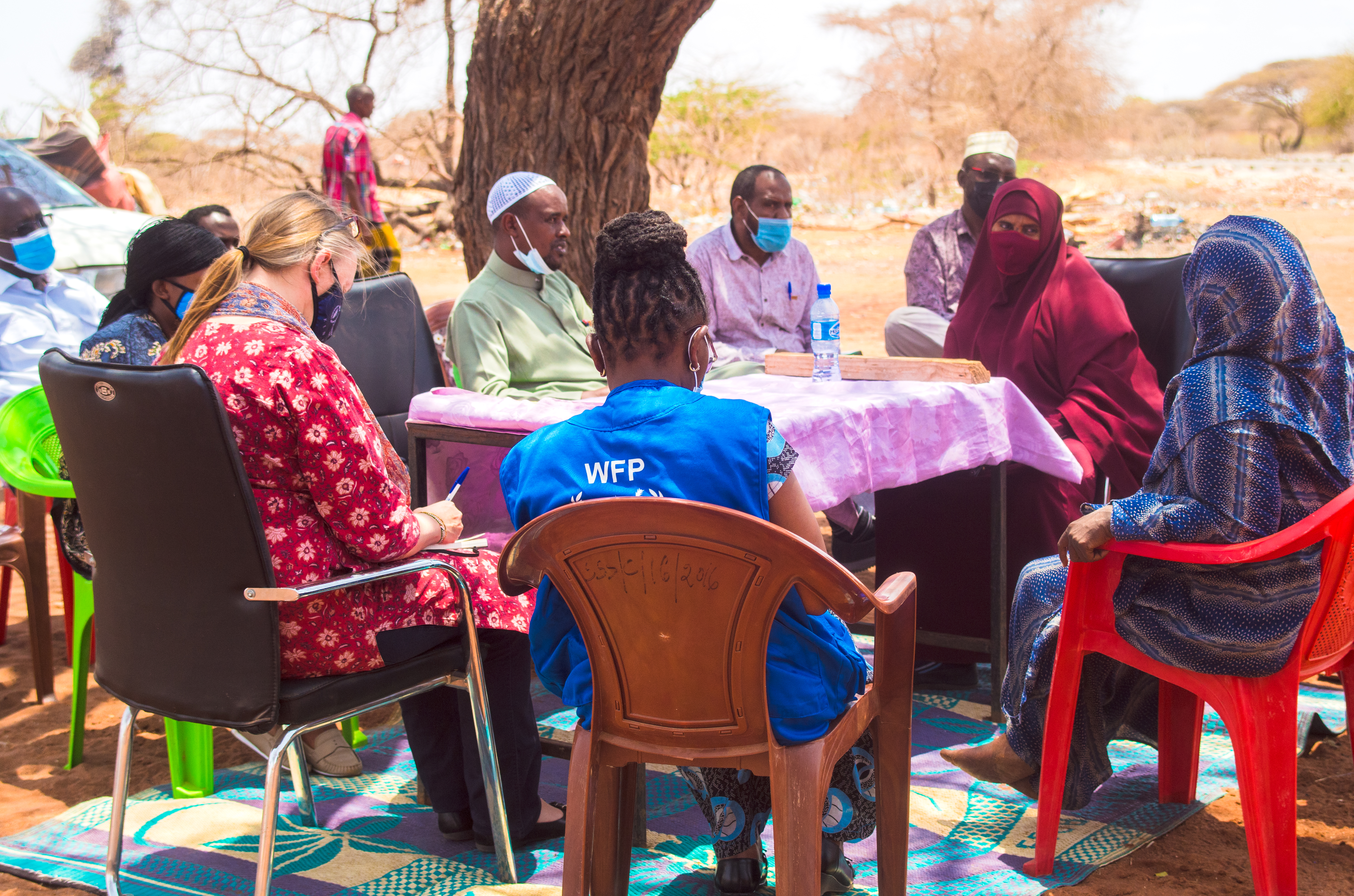 Community Engagement in Wajir County during one of the meeting on the Wajir Disability inclusive programme design  Photo Credit: WFP Kenya