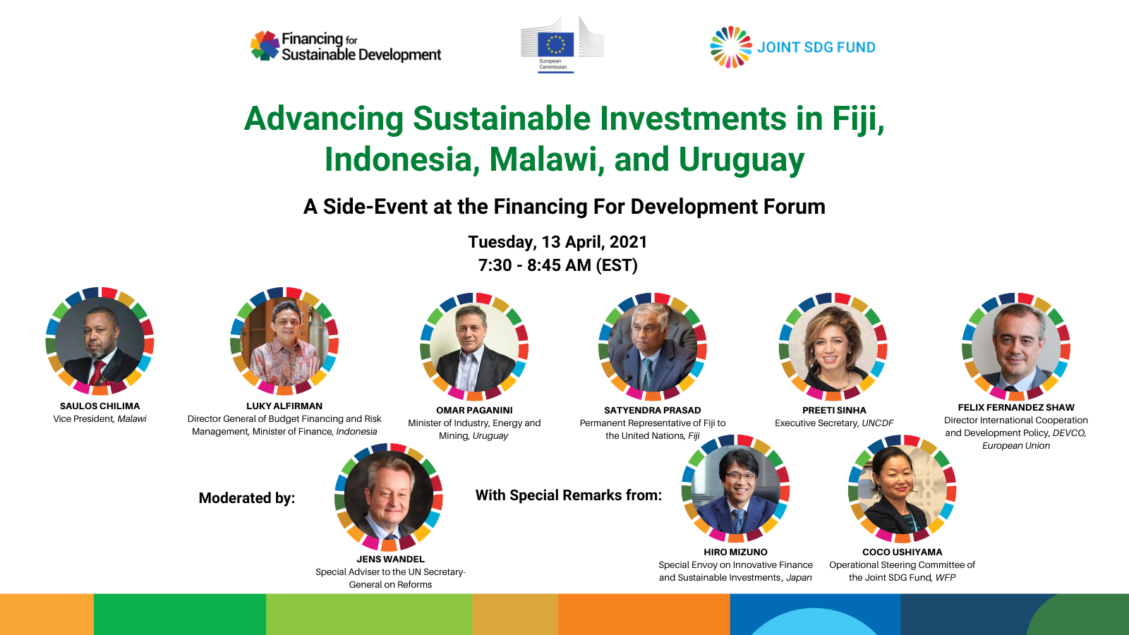 2021 ECOSOC Forum on Financing for Development Advancing Sustainable